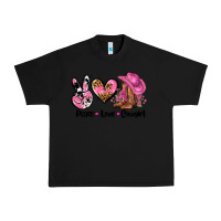 Black peace love  cowgirl Urban Heavy Tee - AdoDesignShop