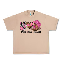 Burro peace love  cowgirl Urban Heavy Tee - AdoDesignShop