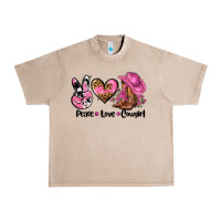 French Oak peace love  cowgirl Urban Heavy Tee - AdoDesignShop