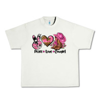 Pistachio peace love  cowgirl Urban Heavy Tee - AdoDesignShop