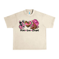 Sandshell peace love  cowgirl Urban Heavy Tee - AdoDesignShop