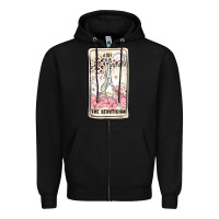 Black hair stylist Zipper Hoodie - MaliasSmallBusiness