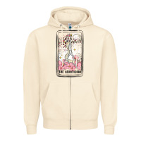 Sandshell hair stylist Zipper Hoodie - MaliasSmallBusiness