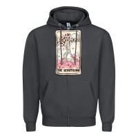 Smoke hair stylist Zipper Hoodie - MaliasSmallBusiness