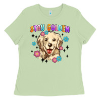 Matcha stay golden Ladies Tee - MaliasSmallBusiness