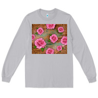 Moon Dust Western Pink Roses Long Sleeve Tee - LillyAllenDesigns