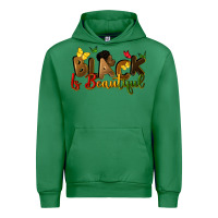 Emerald black is beautiful Urban Hoodie - CowGirlArtShop