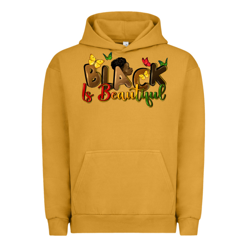 Black Is Beautiful Urban Hoodie by CowGirlArtShop | Teevron