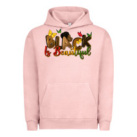 Pigment Salmon black is beautiful Urban Hoodie - CowGirlArtShop