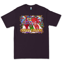 Plum happy easter roosters Premium Tee - RanaPortraitStore