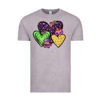 Vintage Zinc hearts mardi gras Vintage Tee - JahusDesignShop