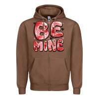 Chestnut be mine Zipper Hoodie - MaliasSmallBusiness