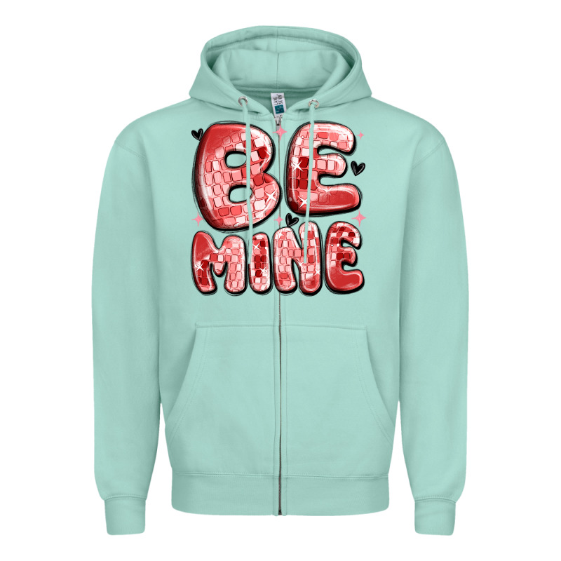 Be Mine Zipper Hoodie by MaliasSmallBusiness | Teevron