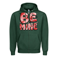 Sports Green be mine Zipper Hoodie - MaliasSmallBusiness