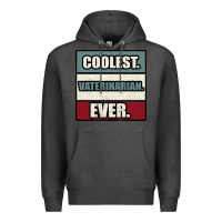 Charcoal Heather coolest veterinarian ever Premium Hoodie - Bettercallsaul