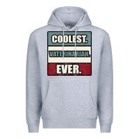 Heather Grey coolest veterinarian ever Premium Hoodie - Bettercallsaul