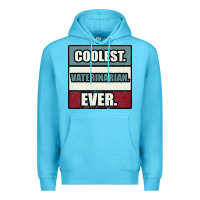 Ocean Blue coolest veterinarian ever Premium Hoodie - Bettercallsaul