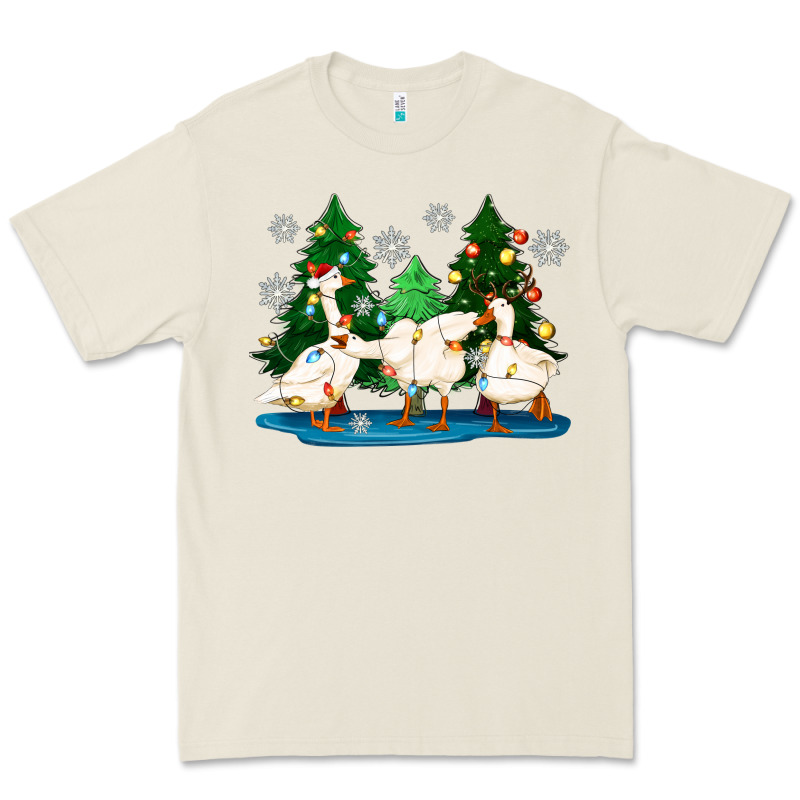 Christmas Duck Premium Tee by Zillion Design Studio | Teevron