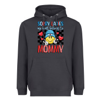 Smoke sorry ladies my heart belongs to mommy Heavyweight Hoodie - LillyAllenDesigns
