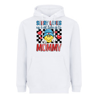 White sorry ladies my heart belongs to mommy Heavyweight Hoodie - LillyAllenDesigns