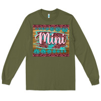 Army Green western mother's day mini Long Sleeve Tee - BarkalooDesign