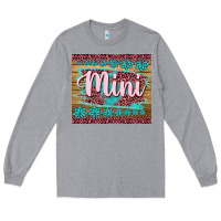 Heather Grey western mother's day mini Long Sleeve Tee - BarkalooDesign