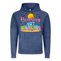 Vintage Denim beaching not teaching black back Vintage Hoodie - JahusDesignShop
