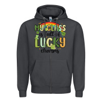 Smoke my class is full of lucky charms Zipper Hoodie - MaliasSmallBusiness