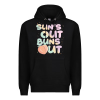 Black sun's out buns out Premium Hoodie - JahusDesignShop