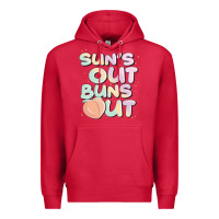 Cardinal sun's out buns out Premium Hoodie - JahusDesignShop