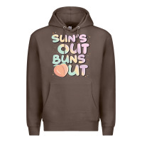 Coffee sun's out buns out Premium Hoodie - JahusDesignShop