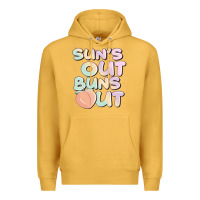 Mustard sun's out buns out Premium Hoodie - JahusDesignShop