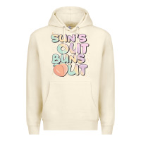 Sandshell sun's out buns out Premium Hoodie - JahusDesignShop