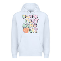 White sun's out buns out Premium Hoodie - JahusDesignShop