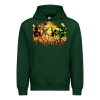 Forest Green black princess Urban Hoodie - CowGirlArtShop