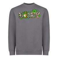 Storm lucky with gnome and  shamrocks Heavyweight Sweatshirt - AdoDesignShop