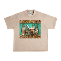 French Oak skeleton coffee cups Urban Heavy Tee - Jasminsmagicworld