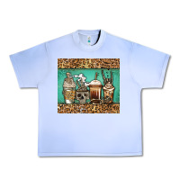 Grape Ice skeleton coffee cups Urban Heavy Tee - Jasminsmagicworld
