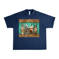 Navy skeleton coffee cups Urban Heavy Tee - Jasminsmagicworld