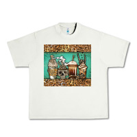 Pistachio skeleton coffee cups Urban Heavy Tee - Jasminsmagicworld