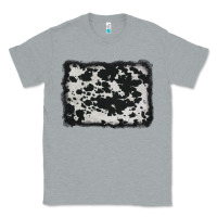 Heather Grey cowhide background Classic Tee - AdoDesignShop