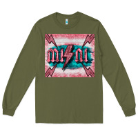 Army Green western mini pink glitter Long Sleeve Tee - BarkalooDesign