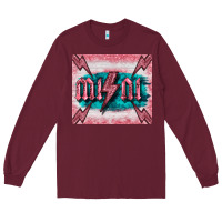 Burgundy western mini pink glitter Long Sleeve Tee - BarkalooDesign