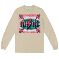 Mushroom western mini pink glitter Long Sleeve Tee - BarkalooDesign