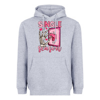 Heather Grey single season Heavyweight Hoodie - LillyAllenDesigns
