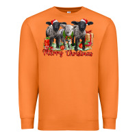 Carrot merry christmas baby sheeps Premium Sweatshirt - LillyAllenDesigns