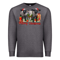 Merry Christmas Baby Sheeps Premium Sweatshirt | Teevron