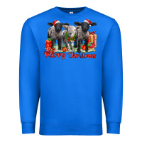 True Royal merry christmas baby sheeps Premium Sweatshirt - LillyAllenDesigns