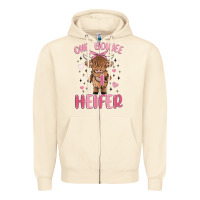 Sandshell one boujee heifer Zipper Hoodie - MaliasSmallBusiness
