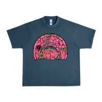 Midnight Navy pumpkin ribbon rainbow Urban Heavy Tee - JahusDesignShop